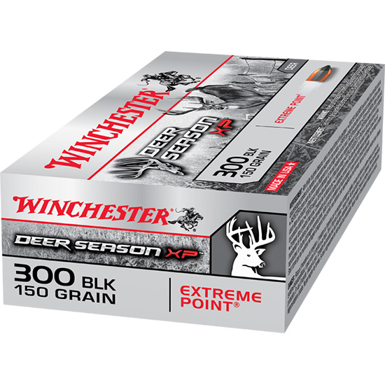 WIN DEER SEASON XP 300BLK 150GR 20/10 - Ammunition